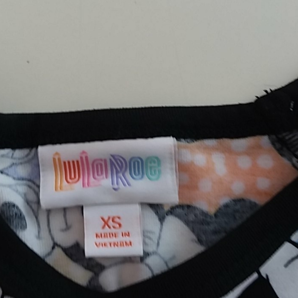 Lularoe Disney Minnie Mouse extra small Randy - Picture 8 of 8